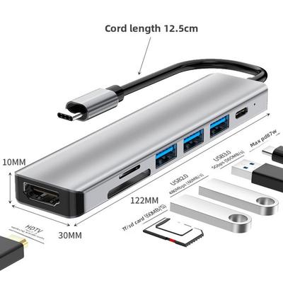 7 в 1 USB 3.0 док-станция для MacBook адаптер концентратор конвертер разветвитель расширитель