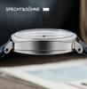 Specht & Söhne Новые винтажные часы 38 мм для мужчин Розовое золото Сапфировое стекло Натуральная кожа Автоматические наручные часы Водонепроницаемость 5 ATM