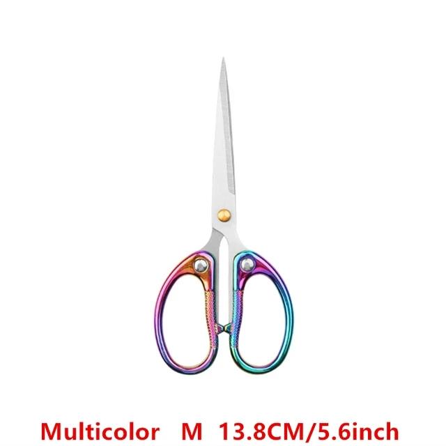 1Pc Professional Sewing Scissors Cuts Straight and Fabric Clothing Tailor's Scissors Household Stationery Office Scissors Tools
