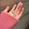 Серьги из натурального лунного камня и агата - Шикарные, универсальные, модные и уникальные нишевые модные аксессуары