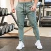Спортивные штаны Ice Silk, мужские, летние, ультратонкие, охлаждающие, сухие, спортивные штаны для бега, дышащие, повседневные, для фитнеса