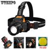 Multifunctional Mining Light T6 Zoom Headwear Flashlight USB Rechargeable Lighting Outdoor Night Fishing Headlamp Strong Light Induction Headlamp