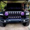Наклейки на фары Beast Eyes, наклейки на фары Jeep, наклейки на фары 3D Stereo Eyes, круглые наклейки на фары