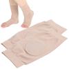 1 пара защитных накладок для обеих сторон, силиконовый рукав для защиты лодыжки, пятки и стопы, телесного цвета