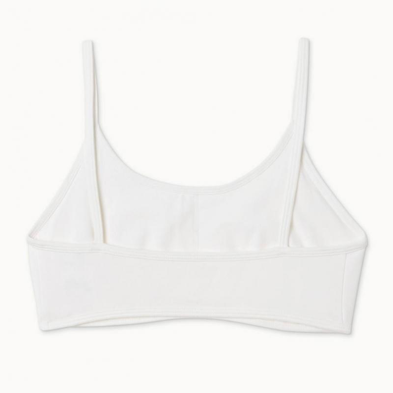 Budhi Mudra Panel Bra Top Star White B61002atb20 V10