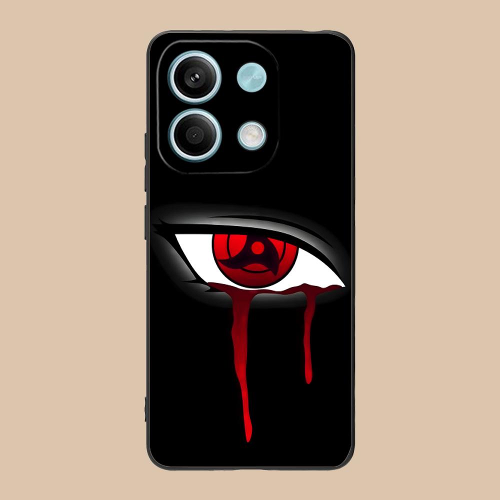 Anime Eyes Phone Case for Xiaomi 15 14 13 12 Mi 11 T Ultra Lite Pro S X 5G Soft TPU Shockproof Cover