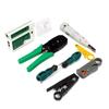RJ45 Crimping Tool Pass Through Crimper for Cat6/5e/5 Stripping Cutting Multifunction 8P8C Crimper