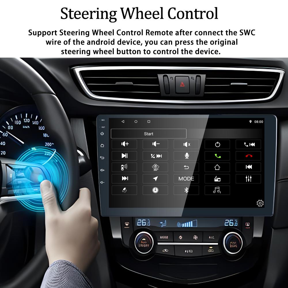 Reakosound 9-дюймовый 4G DSP/RDS 2 + 32G WIFI Carplay Автомобильный мультимедийный видеоплеер Android 11 2 Din GPS Авто Стерео Bluetooth Wi-Fi USB FM IPS Экран