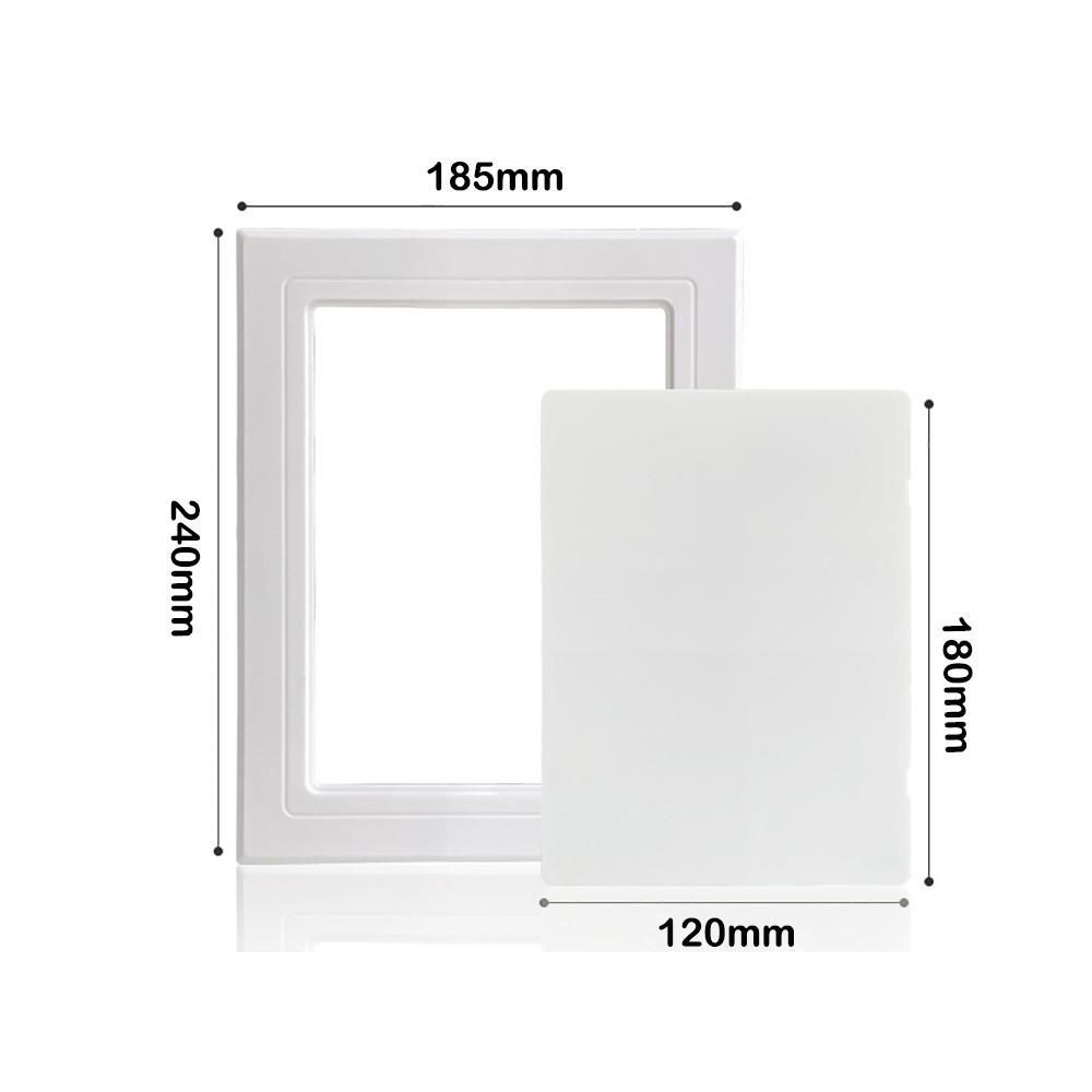 Самоклеящаяся крышка с открывающимся клапаном, пластиковая ABS, крышка люка для доступа, дверцы, стена, потолок