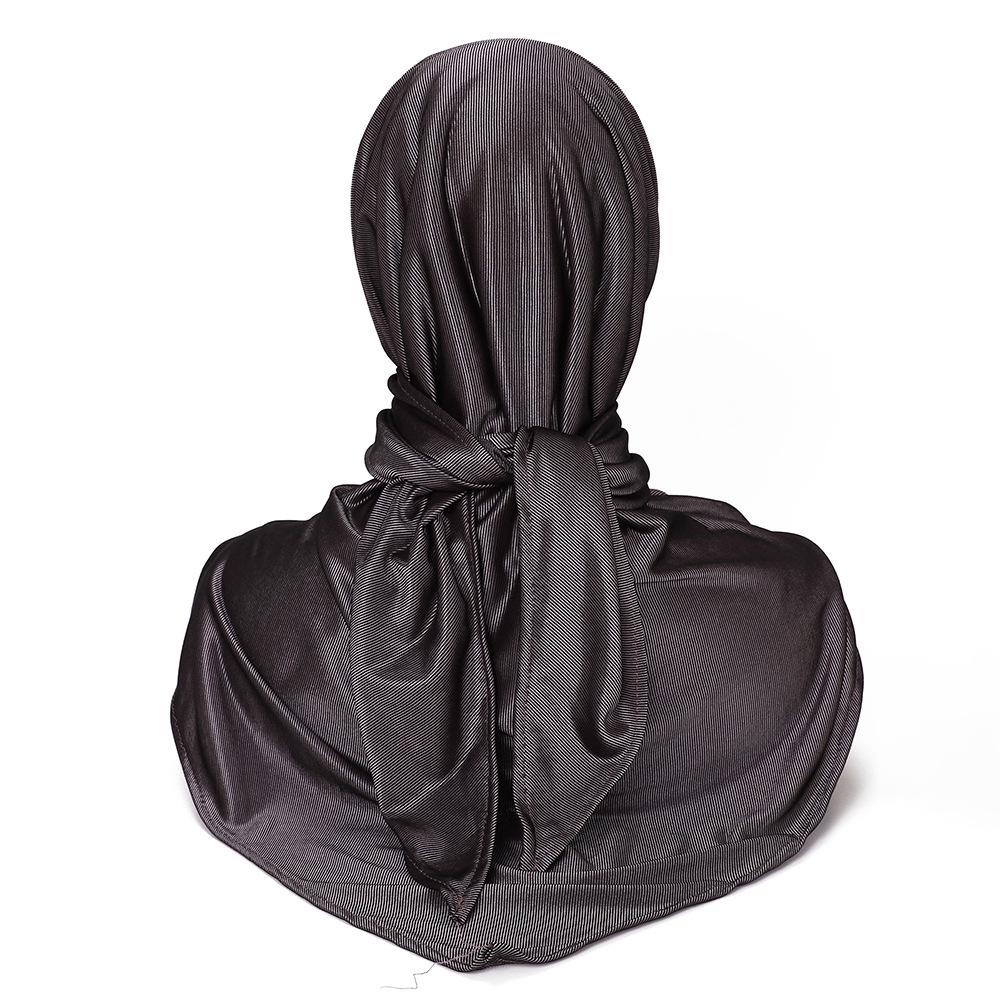 New Fashion, Women's Knitted Headscarf, Bright Silk Wide-brimmed Design Headscarf