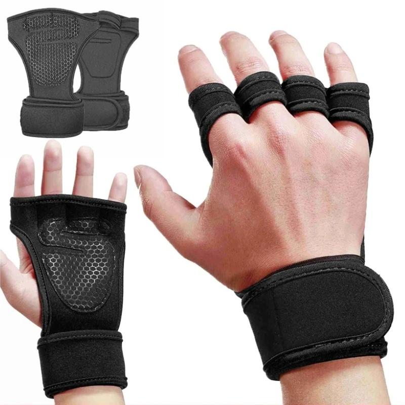 Half‑Finger Weightlifting Training Gloves Non‑Slip Wrist Palm Protection Fitness Gloves for Men Women Cycling 6