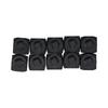 SIGNET 3/8 Inch Drive Spin Lock Socket Holder Clips 10-Piece Pack 68253 Black Socket Organizer Replacement Clips