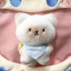 Cute Siamese Cat Plush Toy Cartoon Kitten Pendant Soft Stuffed Doll Keychain Car Key Ring Backpack Bag Decor