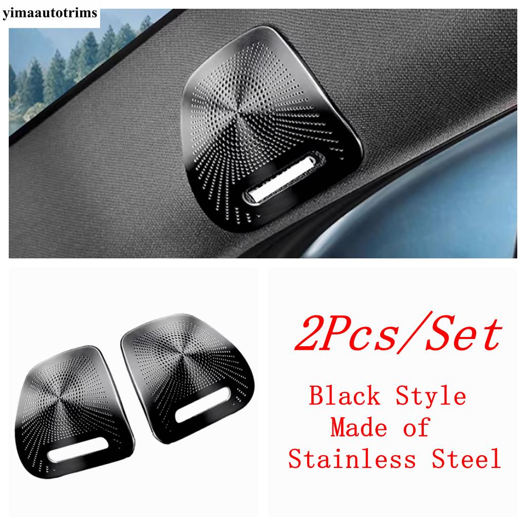 Front Triangle Pillar A Speaker Audio Loudspeaker Sound Frame Cover Trim Accessories For BYD Sealion 7 Sea lion 07 EV 2024 2025