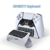 Беспроводная клавиатура для контроллера PS5, внешняя Bluetooth-клавиатура для Playstation5 ChatPad, Bluetooth-клавиатура