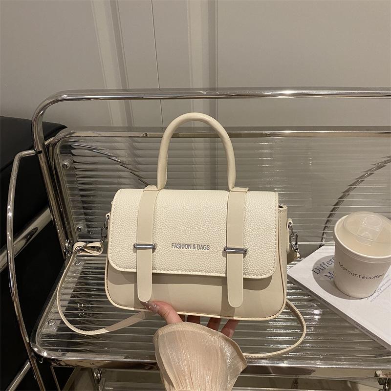 New Niche Design Box Bag Trendy Versatile Shoulder Bag Fashion Messenger Bag Premium Texture Portable Small Square Bag
