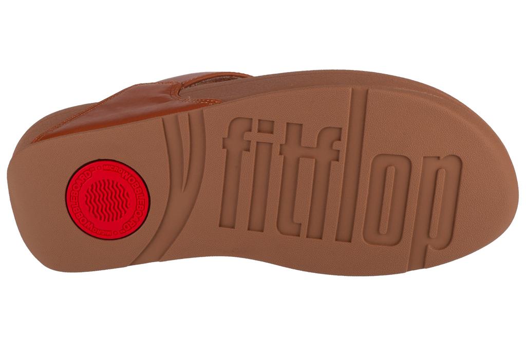 Fitflop Лулу, Женские коричневые шлепанцы