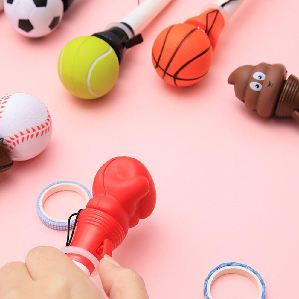 Writing Supplies 0.5mm Black Ink Creative Stationery Cartoon Pen Gel Pens Neutral Pen Bounce Pens