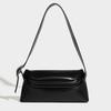 Clip-on Shoulder Bags for Women Luxury Designer Brand PU Simple Solid Color Shift Shoulder