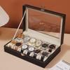Leather Watch Display & Storage Box - Exquisite Gift & Home Decoration