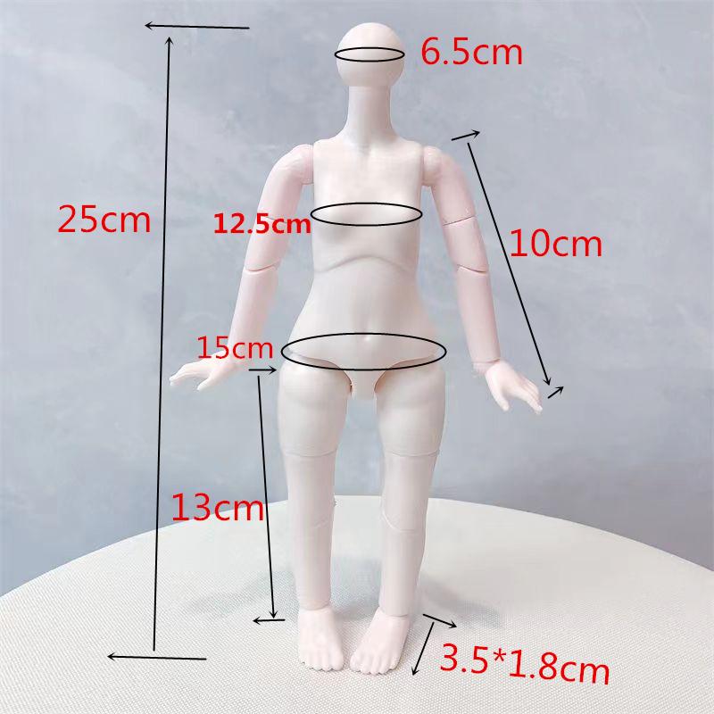 Одежда для кук BJD 1/6, 28 см, аксессуары для кукол, костюм, платье принцессы, наряды, игрушки для шарнирных кукол, подарок для девочек