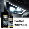 Car Headlight Restoration Polishing Kits Headlamp Scratch Remover Repair Cleaning Paste Remove Oxidation Headlight Polish Liquid