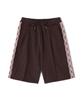 Schott BRAID SWEATSHORTS Men's Size S 053 Dark Brown 782-4113011