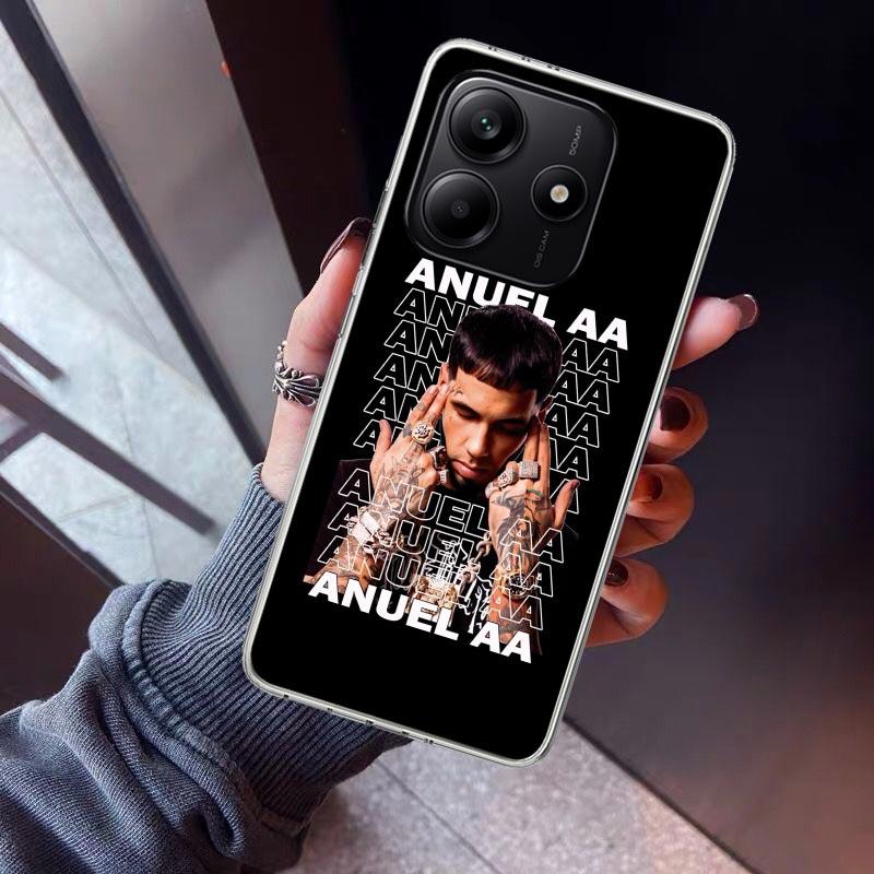 Anuel AA Real H-Hasta La M-Muerte Phone Case For Xiaomi Redmi Note 15 14 14S 13 12S 12 Pro Plus 11S 11 10S 10 4G Cover 11E 11T 5