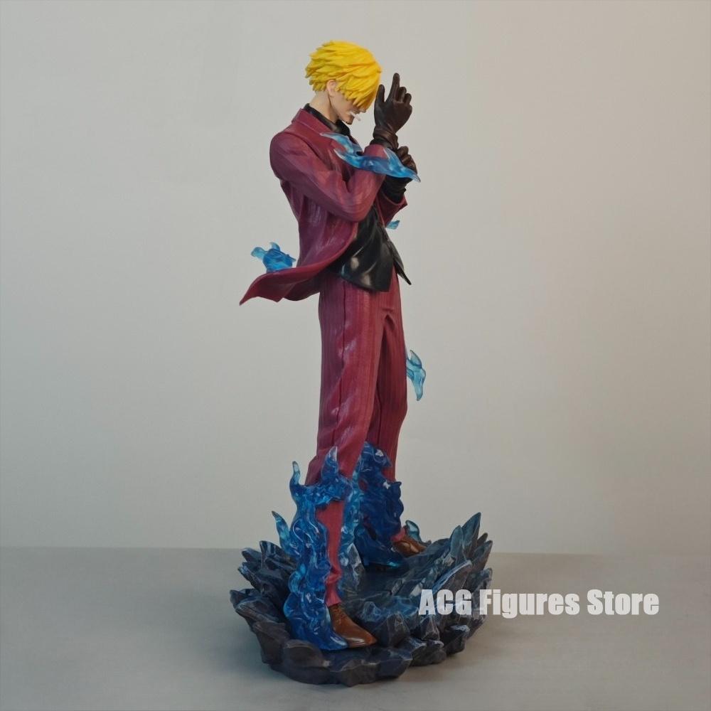 25 см/9,84 дюйма Аниме ФИГУРКА ONE PIECE Санджи Фигурки Действия ПВХ Статуя Настольное Украшение Коллекционная Модель Игрушки Подарки