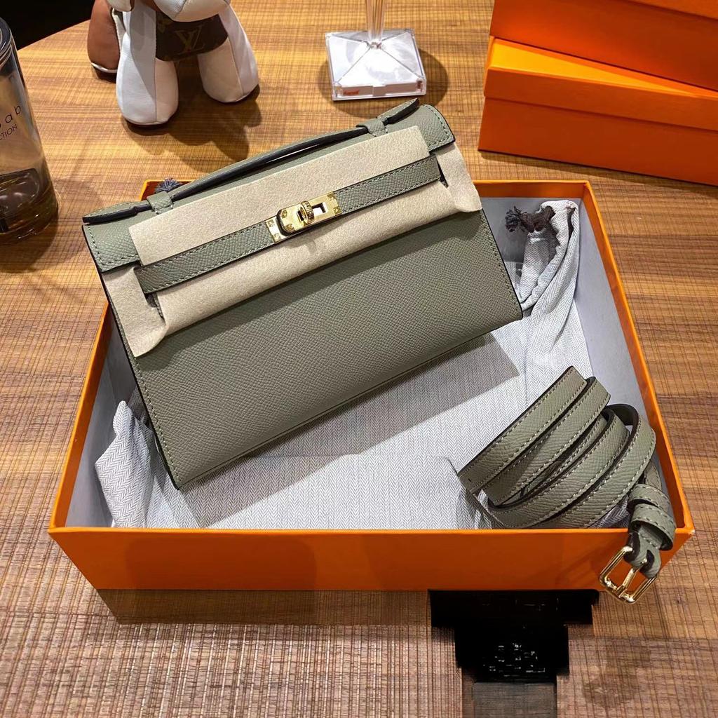 Wholesale New Generation Simple Small Square Bag Single Shoulder Oblique Span Portable First Layer Cowhide Women's Bag Sewing Line