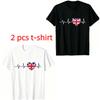 Fun I Love England Pattern Print Men's T-shirt Summer Men's and Women's Casual Fashion Tops Men's Short Sleeve T-shirt Oversize Clothing