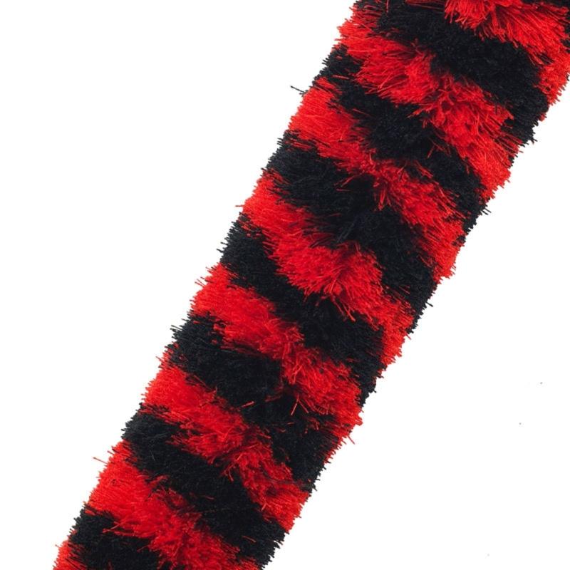 Saxophone Interior Cleaning Brush 51.8 cm Long Soft Fiber Bore Brush with Protective End Caps for After Practice Moisture and Dust Care Needs