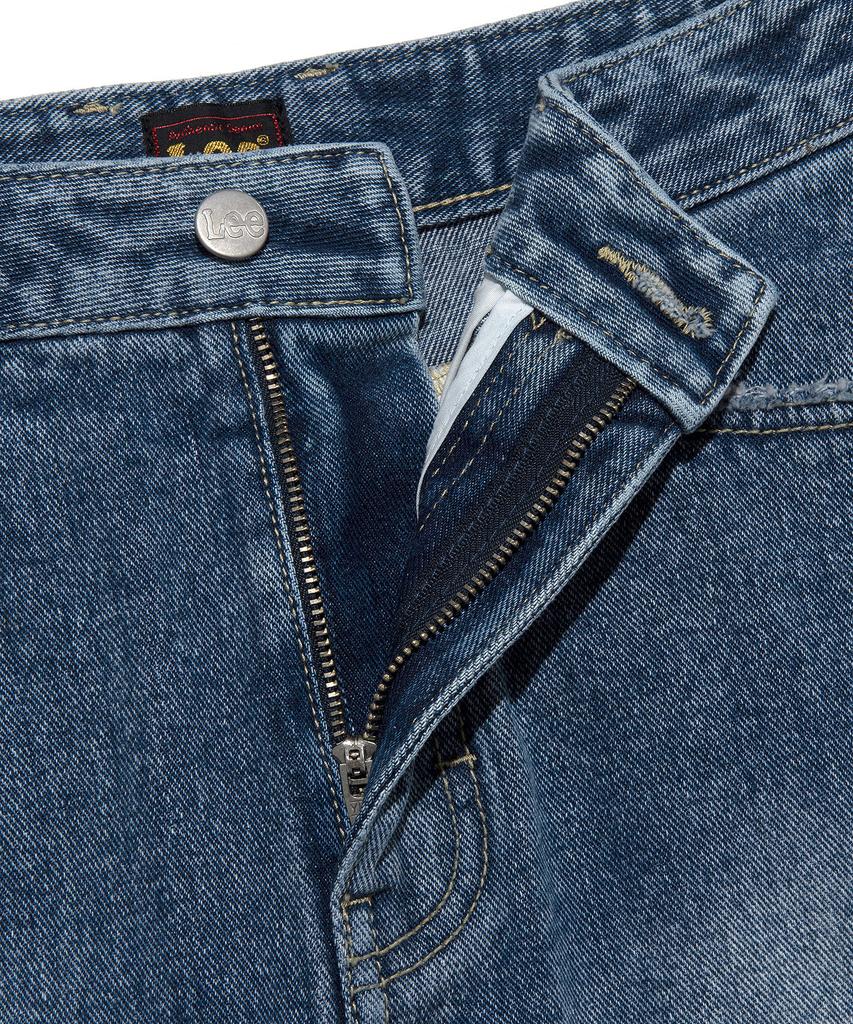 Lee Women Cargo Denim Mini Skirt Indigo Medium