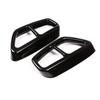 2PCS Stainless Steel Exhause Air Filter 2 To 4 Cover Car Accessories Sticker for BMW G30 G32 G31 630i 640i 530i GT 2017 2018