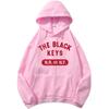 The Black Keys NRNF Худи с длинным рукавом Флис Мужская толстовка с капюшоном Повседневная Унисекс Уличная одежда Тяжелый Ментальный Стиль Пуловер