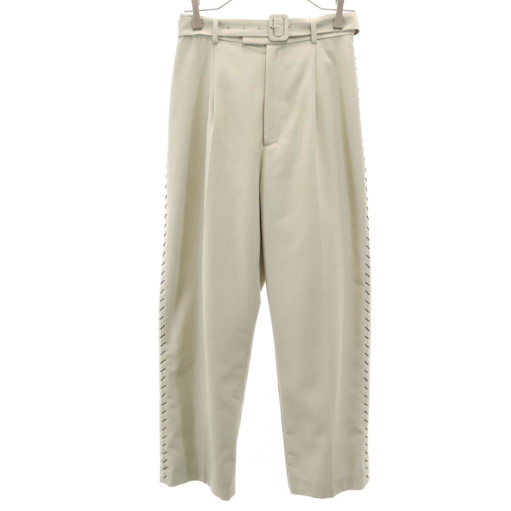 AMERI UNDRESSED Side Stitch Slacks Pants M Khaki Women Used