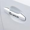 4Pcs Car Accessories PVC Emblem Car Body Side Door Wheel Rims Stickers For Lexus CT200h F sport ES LS IS GS LC RC GC RX UX NX GXKP2 