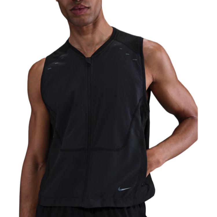 Nike Clothing Tank Tops Men's Black V Neck Moderate Other