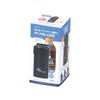 Pearl Metal Cooler Cover/Holder for 500ml, 600ml, and 390ml Bottles, Stainless Steel, Double Wall Vacuum Insulated, Black, Cool Storage, Also Fits Bot