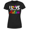 Personalised World Autism Day Womens T Shirt 2023 I Have Autism Autistic 2T1A1