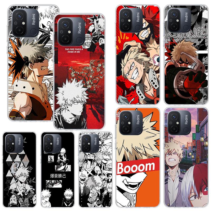 My Hero Bakugou Katsuki Phone Case For Xiaomi Redmi 14C 13 13C 12 12C 10 10A 10C 9 9A 9C 9T 8 8A 7 7A 6A 6 Pro K80 K70 K60 K40 K