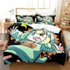 Новый комплект постельного белья Pikamee Односпальный Полуторный Двуспальный Кинг-сайз Комплект для кровати Взрослый Детский Спальня Комплекты пододеяльников 3D принт Аниме Комплект простыней