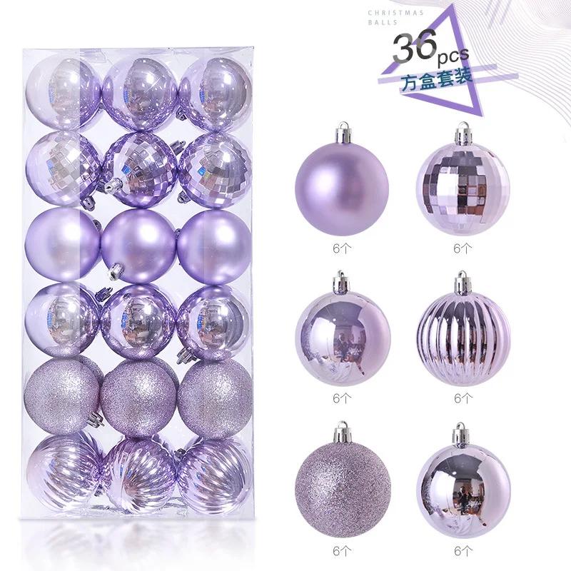 Christmas Tree Decoration 36Pcs 3CM Christmas Balls Pendant Ornaments Party Accessory Home Decor Navidad 2027 New Year Gifts