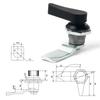 Stainless Steel Instrument Cabinet Lock Keyless Swivel Lock  Furniture Security