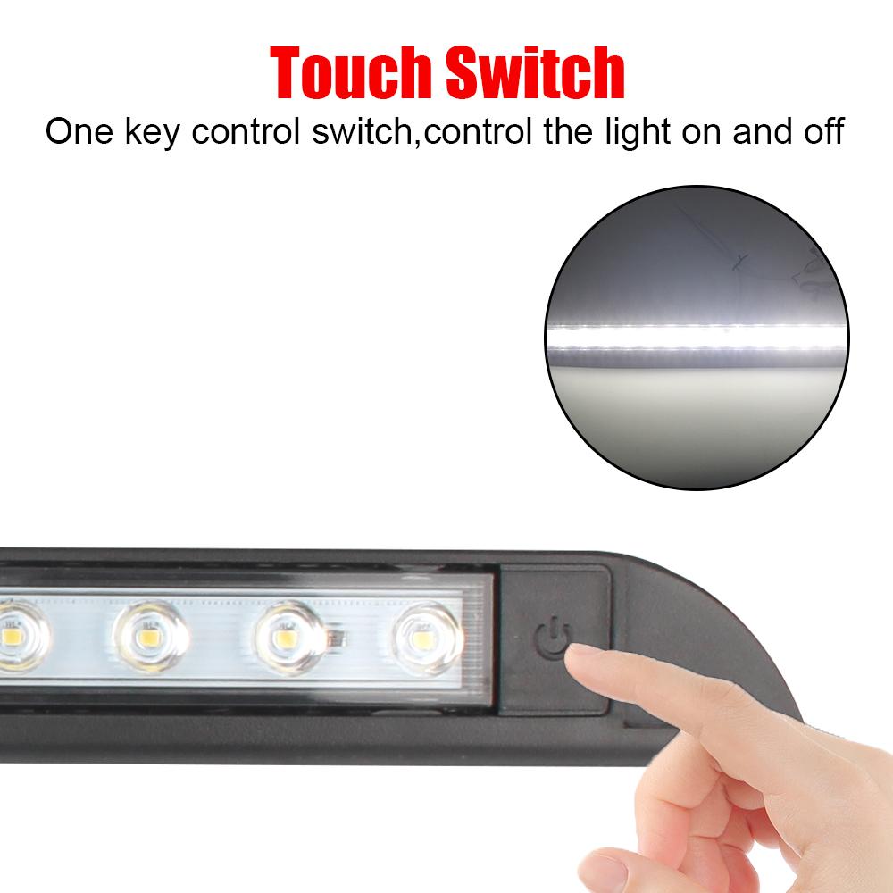 18 LED Awning Lamp 12-28V for RV Caravan Interior Wall Lamps Trailer Exterior Lamp 6000k Outdoor Camping Light Equipment