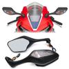 Motorcycle Rear View Side Mirrors with LED Turn Signal Light For Honda CBR1000RR CBR 1000 RR 2008-2016 2009 2010 2011 2012 2013