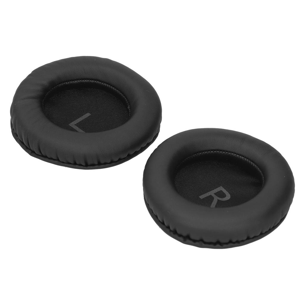 FYZ‑209 100MM Universal Ear Cushions Replacement Headset Ear Pads Cover LR LetteringBlack