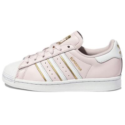 Superstar Почти розовые женские кроссовки Cloud-White Gold-Metallic GZ3453