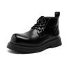 Осенние ботинки Мартин мужские в британском стиле универсальные короткие ботинки ретро ботинки-локомотивы на толстой подошве с увеличением роста рабочие ботинки 70069-R
