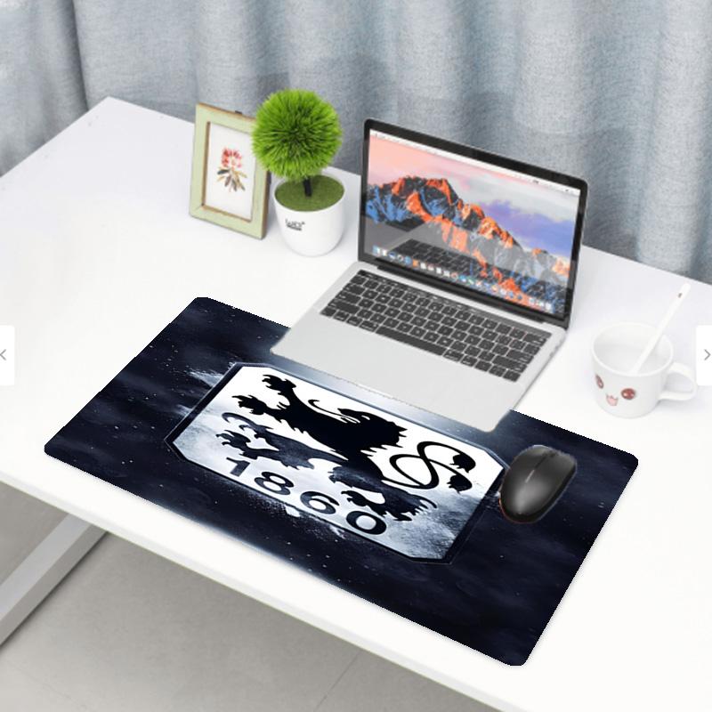 1860 Munchen football club Print Mouse Pad, Anti‑Slip Desktop keyboard Mat, for PC Laptop Gaming Working Daily Use, Cool Festival Surprise Gift